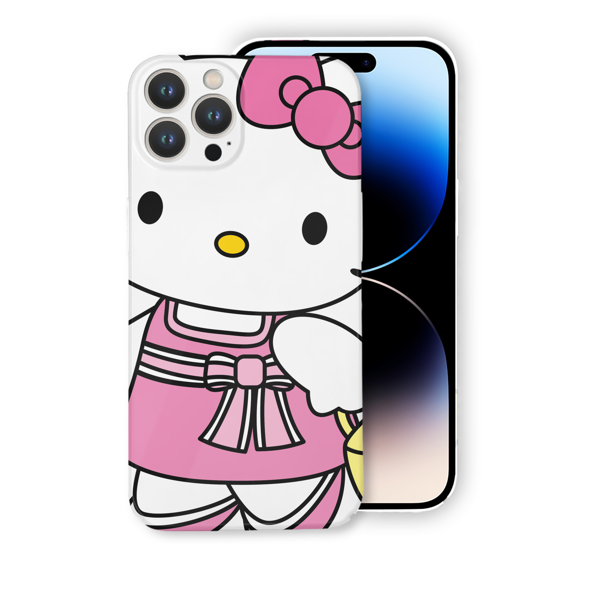 （画像用） Hello Kitty ハローキティ 【iPhone 14シリーズ対応】ハードケース